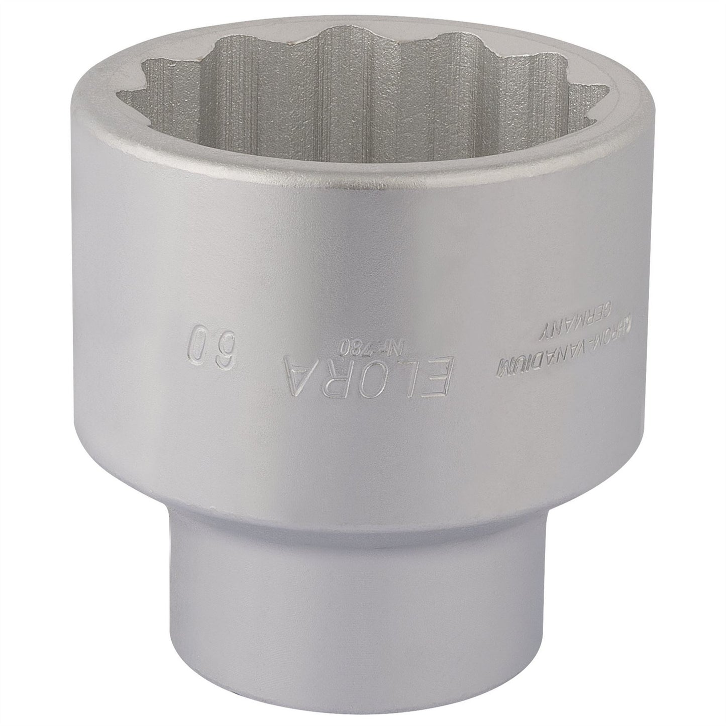 Elora 67442 Bi-Hexagon Socket 1" Sq. Dr. 60mm Elora