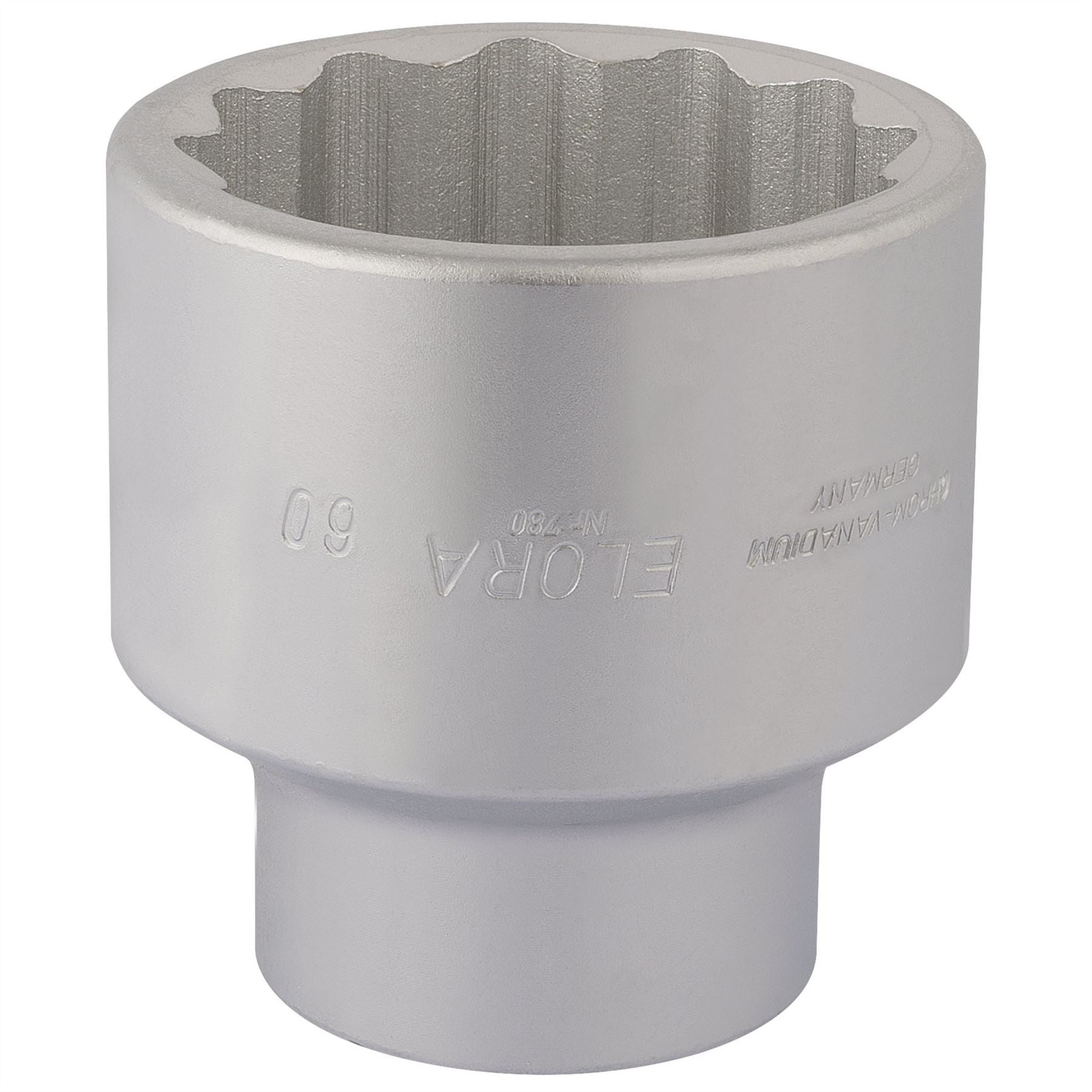 Elora 67442 Bi-Hexagon Socket 1" Sq. Dr. 60mm Elora