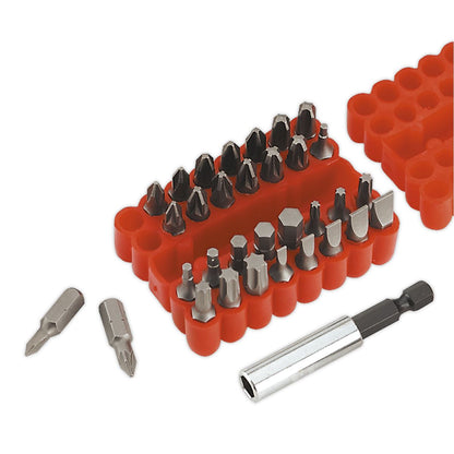 Sealey AK6498 Gearless Ratchet Screwdriver Set 34pc Sealey