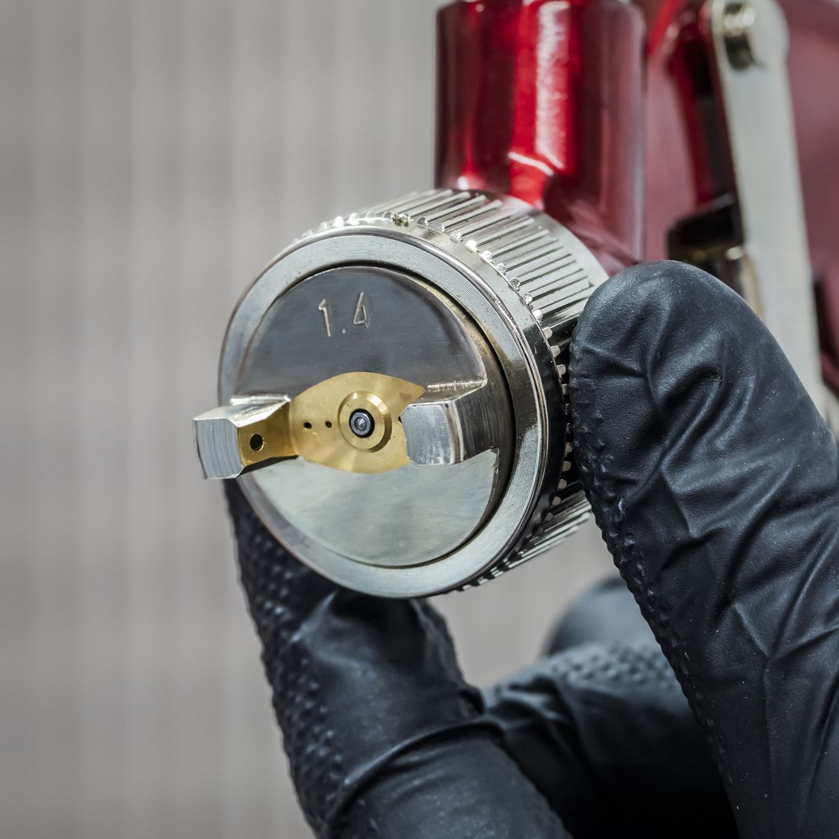 Sealey S714G Gravity Feed Spray Gun 1.4mm Set-Up Sealey