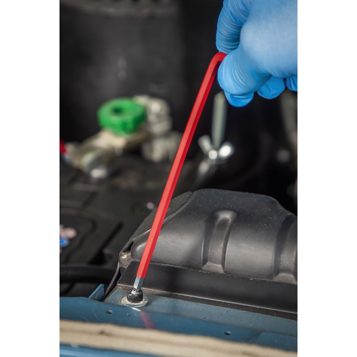 Sealey AK7164 Ball-End Hex Key Set 11pc Extra-Long Metric Sealey