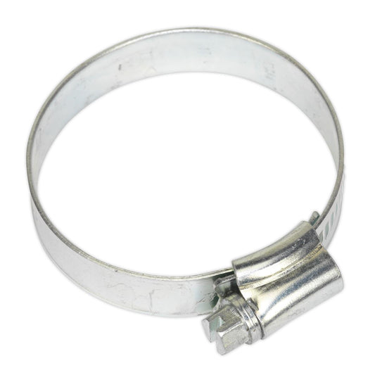 Sealey SHC2 Hose Clip Zinc Plated Ø38-57mm Pack of 20 Sealey