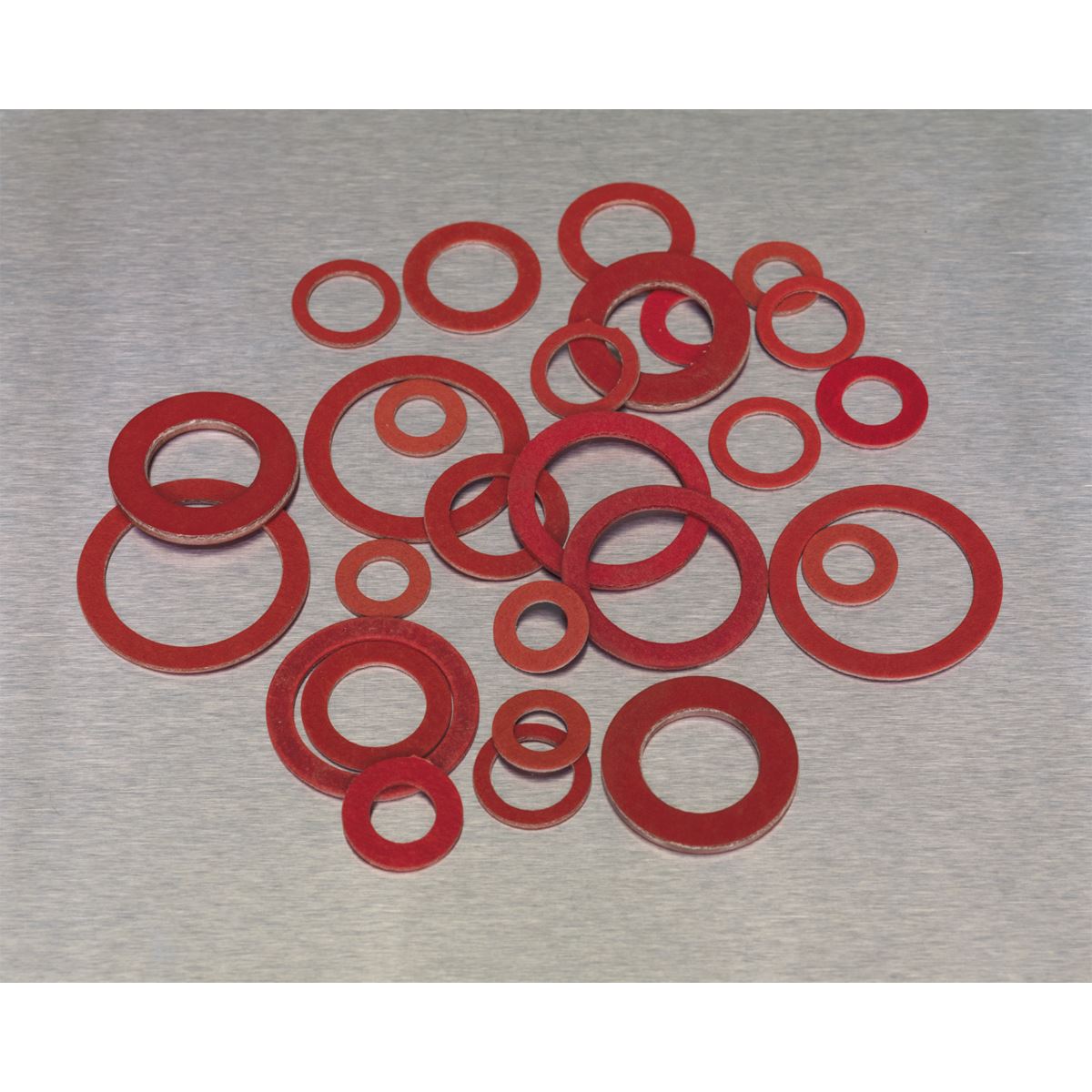 Sealey AB014FW Fibre Washer Assortment 600pc - Metric Sealey