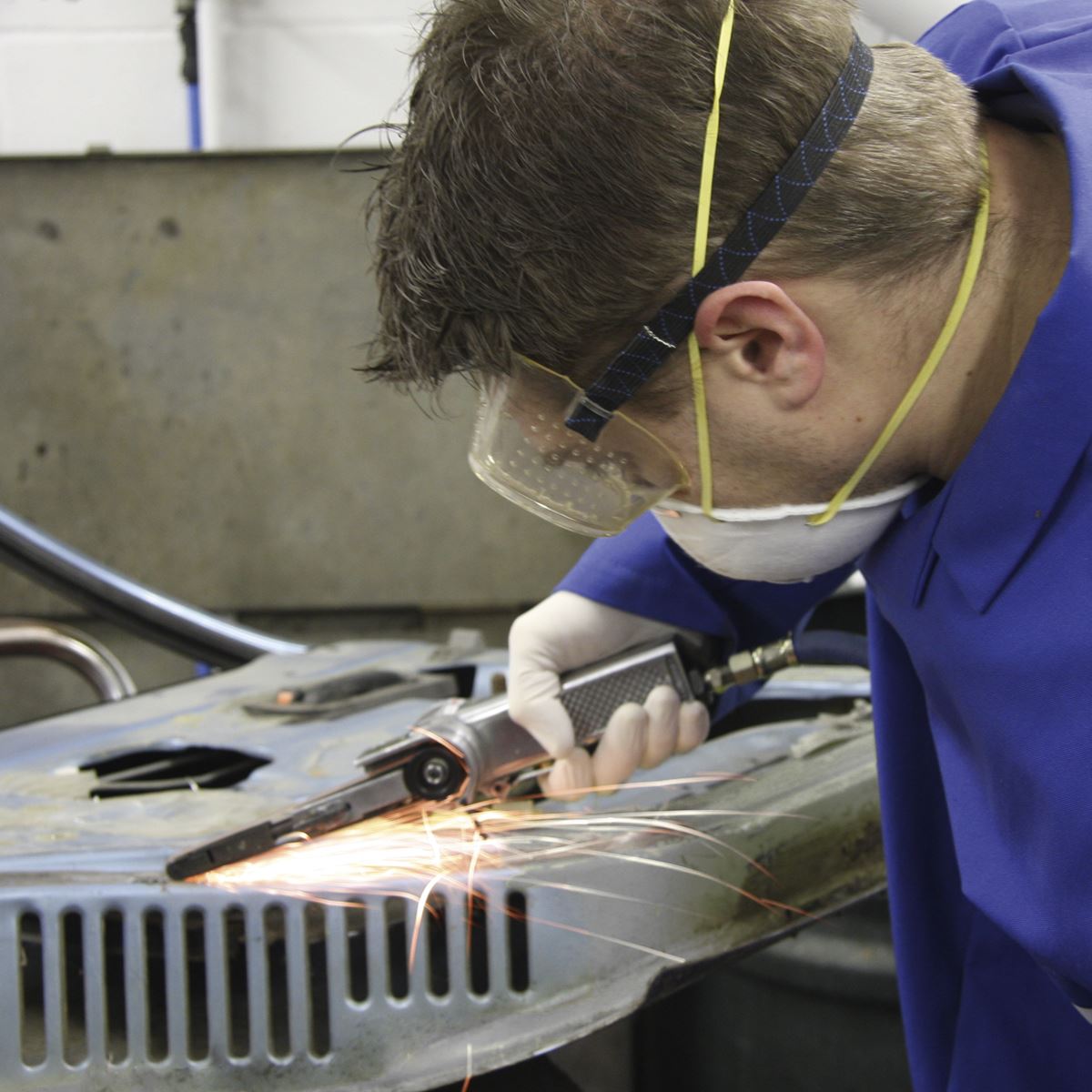 Sealey SA35 Air Belt Sander 10 x 330mm Sealey