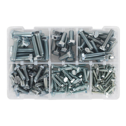Sealey AB048SS Setscrew Assortment 150pc Metric M5-M10 High Tensile Sealey