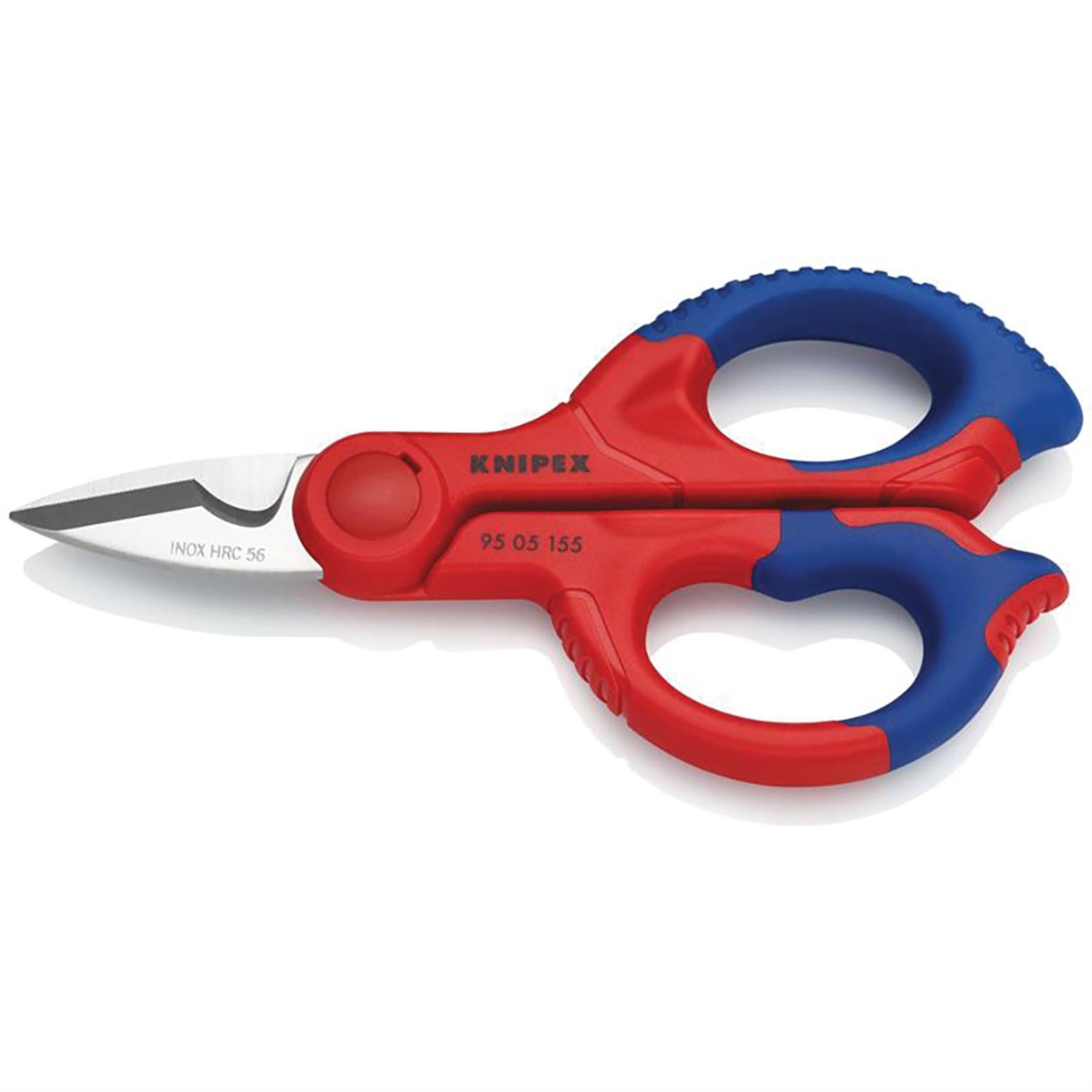 Knipex 59771 95 05 155 SB Electricians' Shears with multi-component grips 155mm Knipex