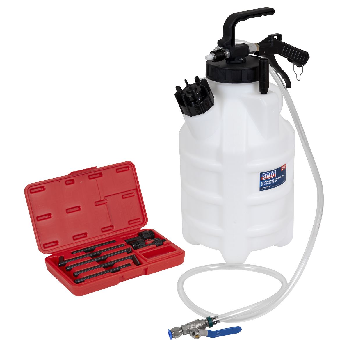 Sealey VS7019 Transmission Oil Filling System Pneumatic 10L Sealey