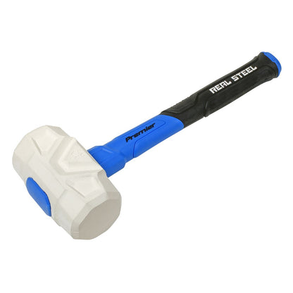 Sealey RMG24 Rubber Mallet with Fibreglass Shaft 24oz Sealey