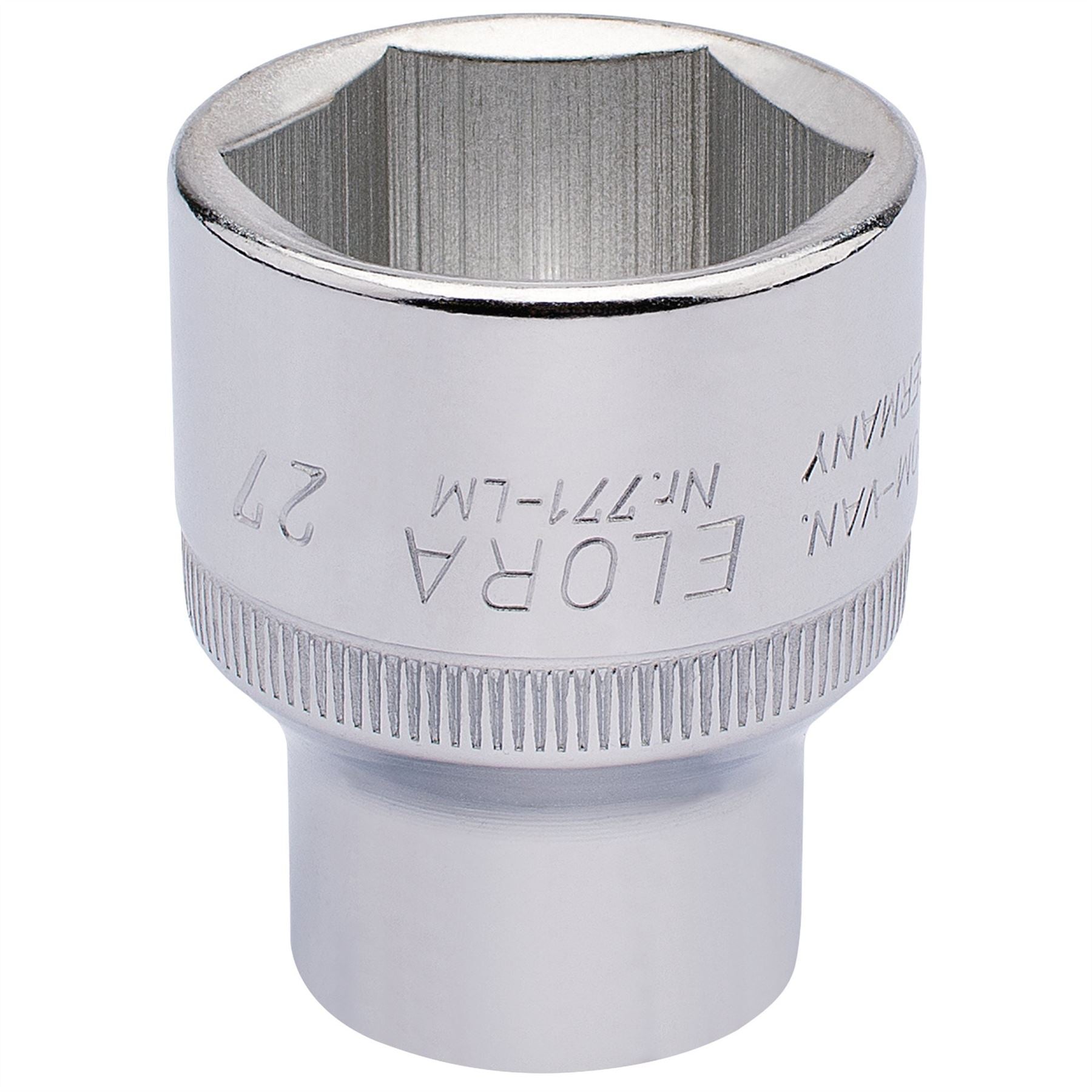 Elora 15316 Hexagon Socket 1/2" Sq. Dr. 27mm Elora