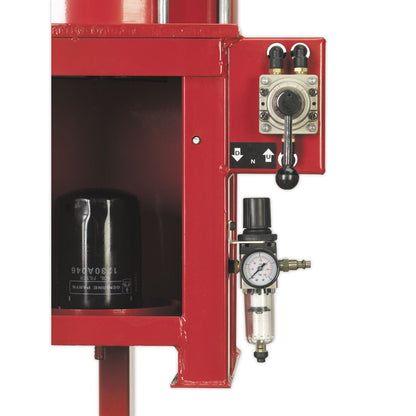 Sealey HFC08 Pneumatic Oil Filter Crusher Sealey