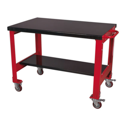 Sealey AP1100M Mobile Workbench 2-Level Sealey
