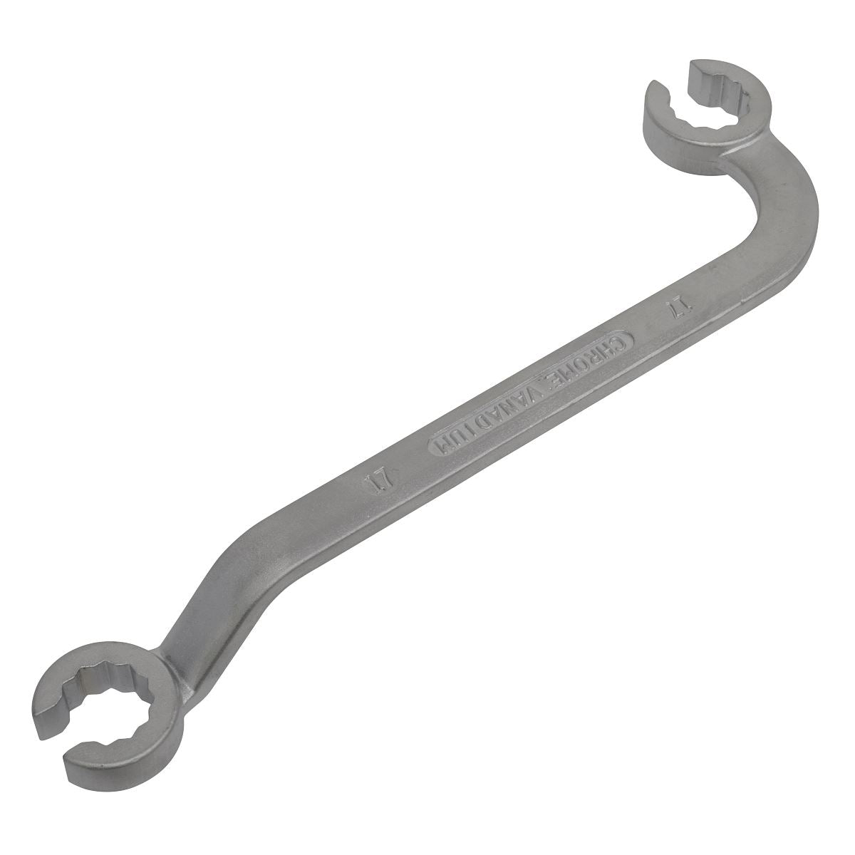 Sealey VSE5330 Fuel Pipe Wrench Multiple Angle 17mm - VAG Sealey