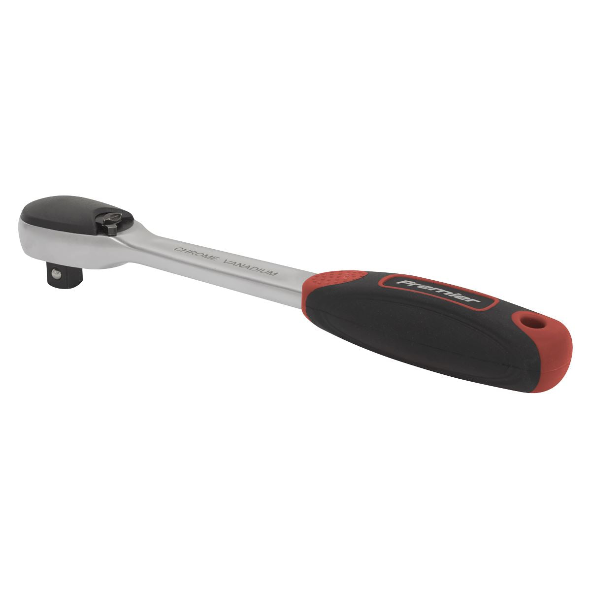 Sealey AK8977 Ratchet Wrench 3/8"Sq Drive Dust-Free Flip Reverse - Premier Platinum Sealey