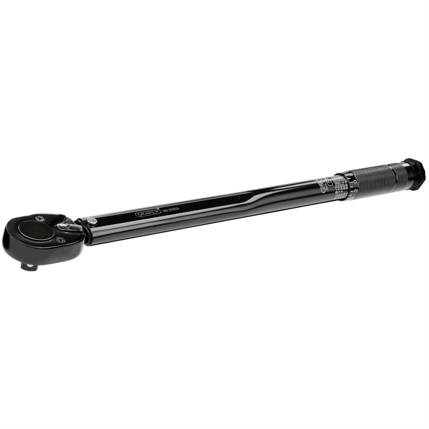 Draper 64535 Ratchet Torque Wrench 1/2" Sq. Dr. 30 - 210Nm Draper