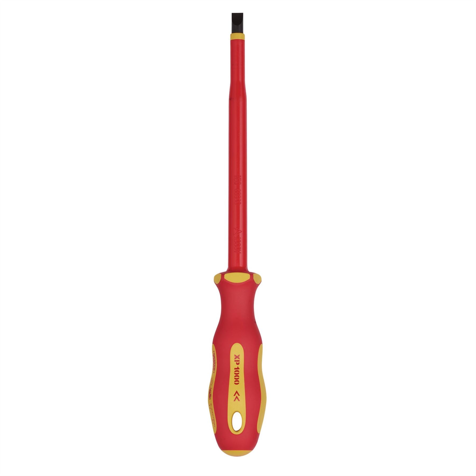 Draper 64426 XP1000® VDE Plain Slot Screwdriver 8.0 x 175mm Draper