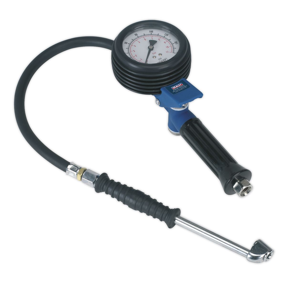 Sealey SA9313 Jumbo Tyre Inflator with Push-On Connector Sealey