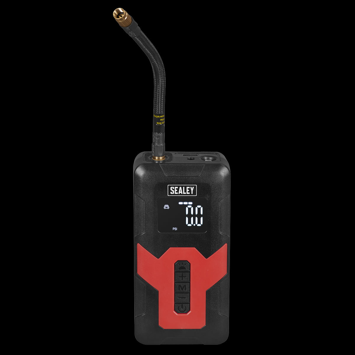 Sealey CTI140 Tyre Inflator & Power Bank with Worklight Rechargeable 12V Sealey