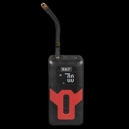 Sealey CTI140 Tyre Inflator & Power Bank with Worklight Rechargeable 12V Sealey