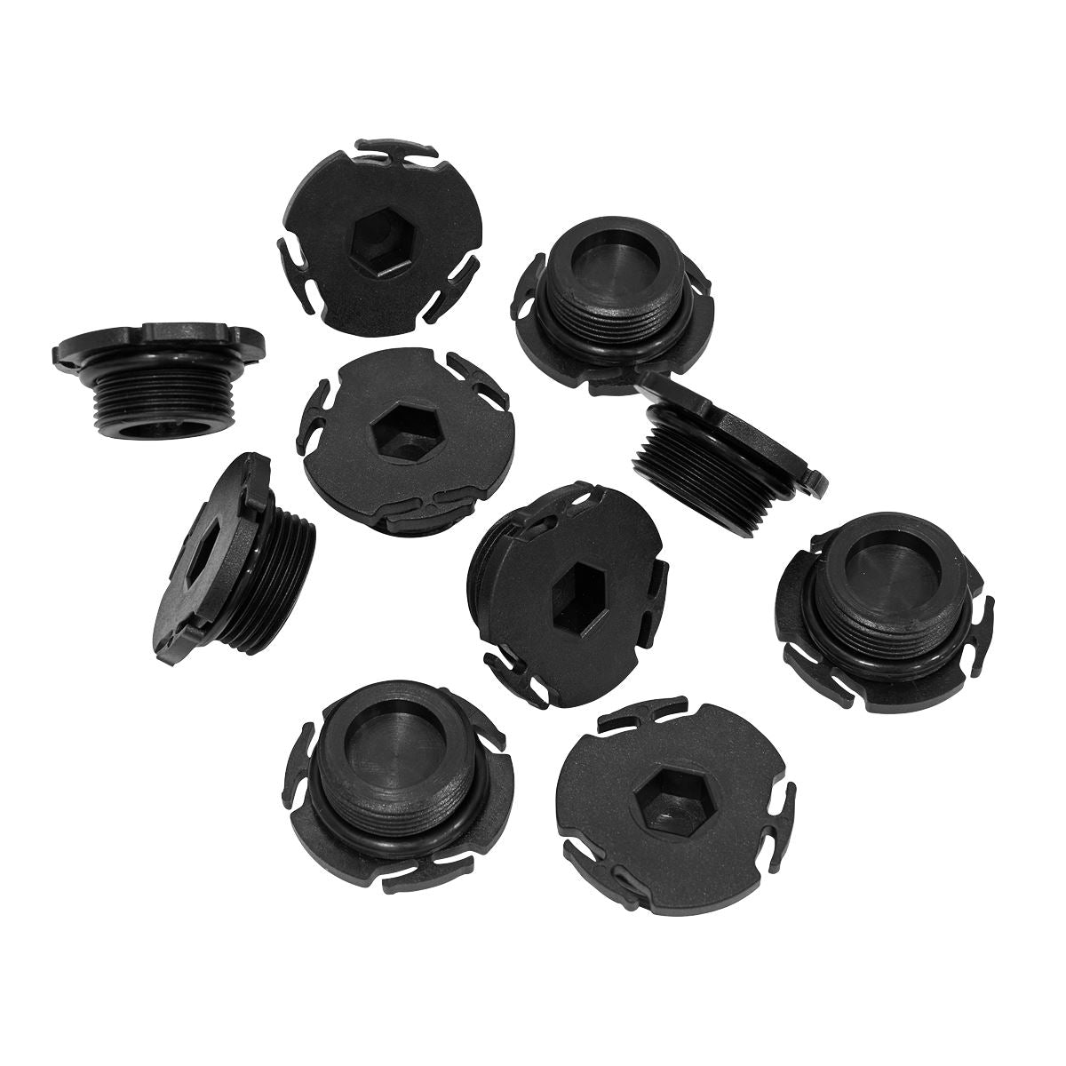 Sealey DB8165 Plastic Sump Plug - BMW - Pack of 10 Sealey