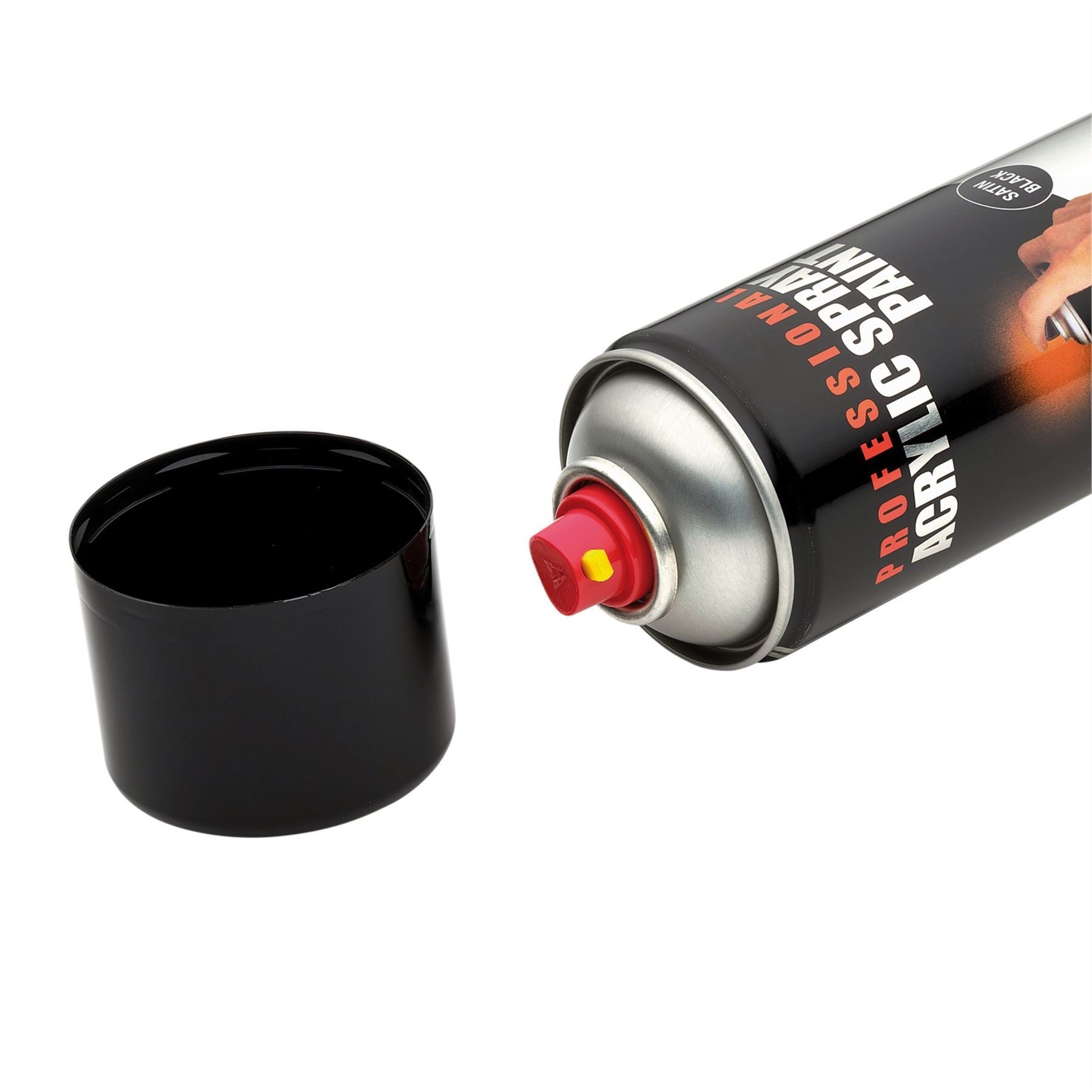 Draper 18013 Satin Spray Paint 400ml Black Draper