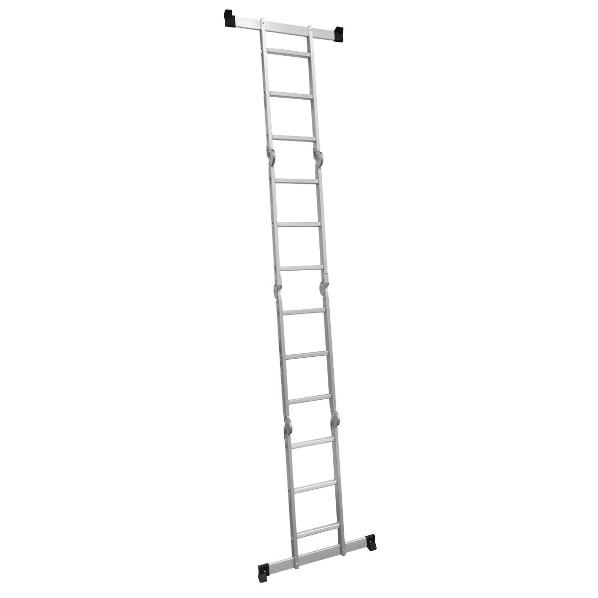 Sealey AFPL1 Aluminium Folding Platform Ladder 4-Way EN 131 Sealey