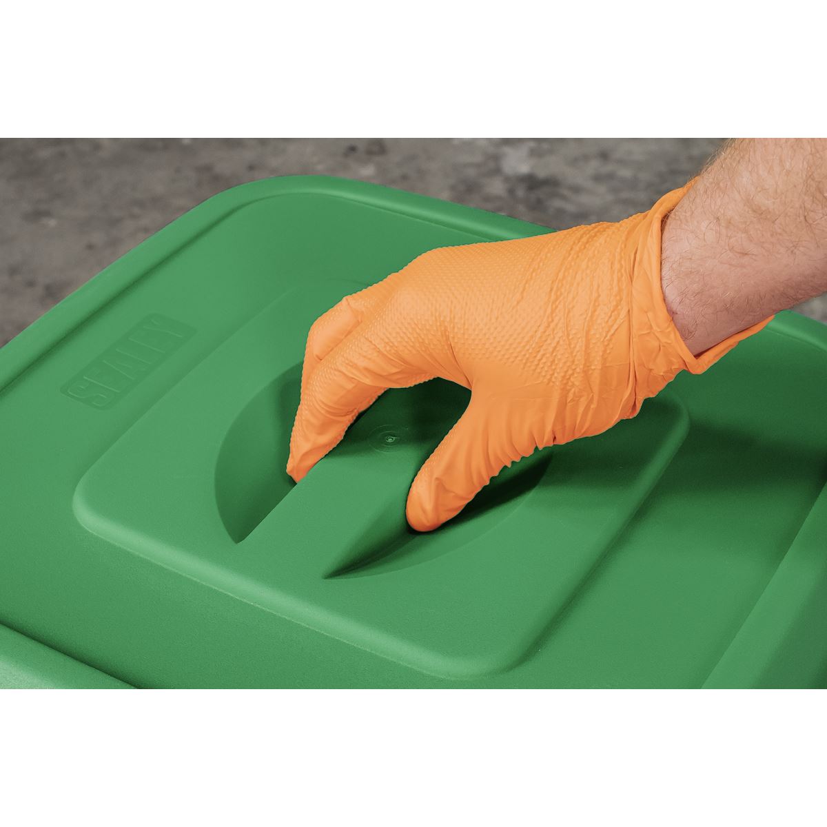 Sealey BM50G Refuse/Storage Bin 50L - Green Sealey