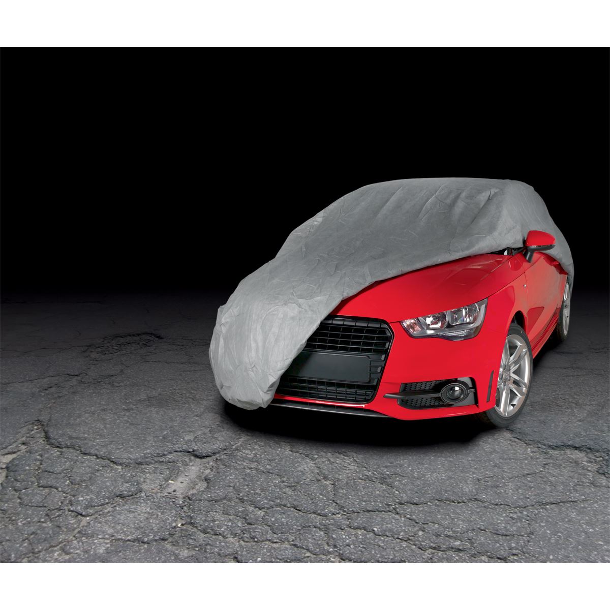 Sealey SCCM All-Seasons Car Cover 3-Layer - Medium Sealey