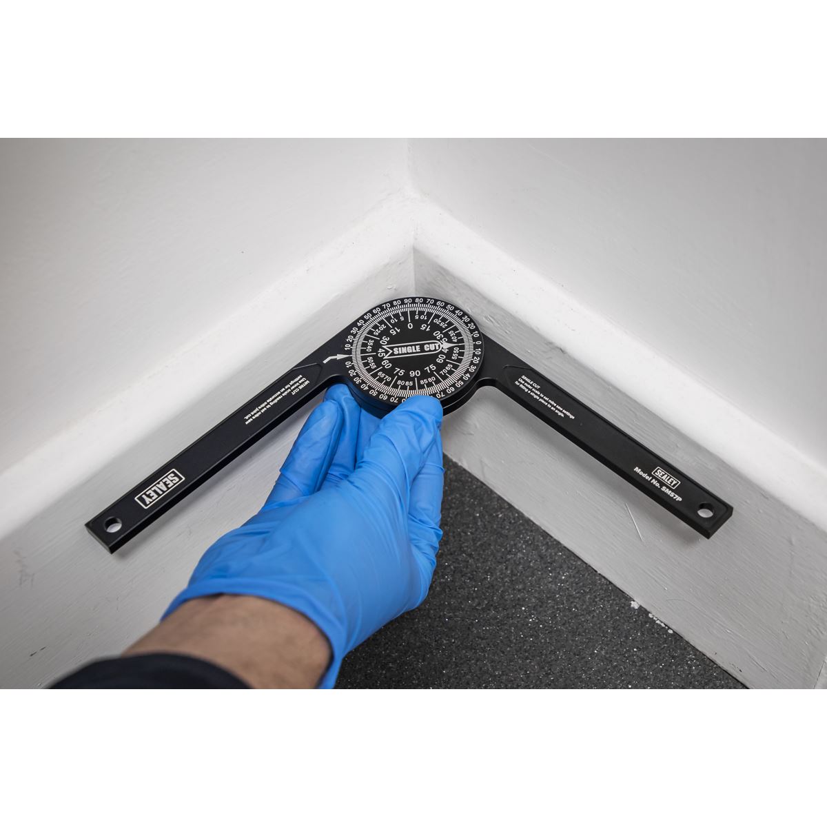 Sealey SMS7P Mitre Saw Protractor - Aluminium Sealey