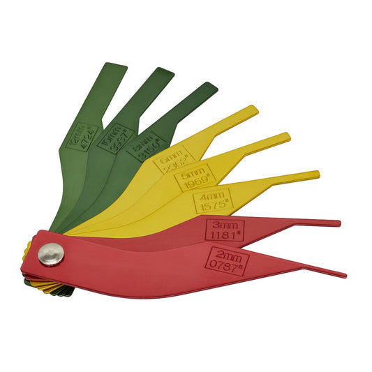Sealey VS059 Brake Pad Thickness Gauge 8pc Sealey