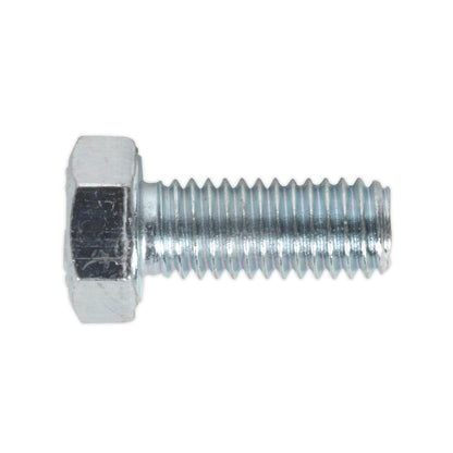 Sealey SS512 HT Setscrew M5 x 12mm 8.8 Zinc Pack of 50 Sealey