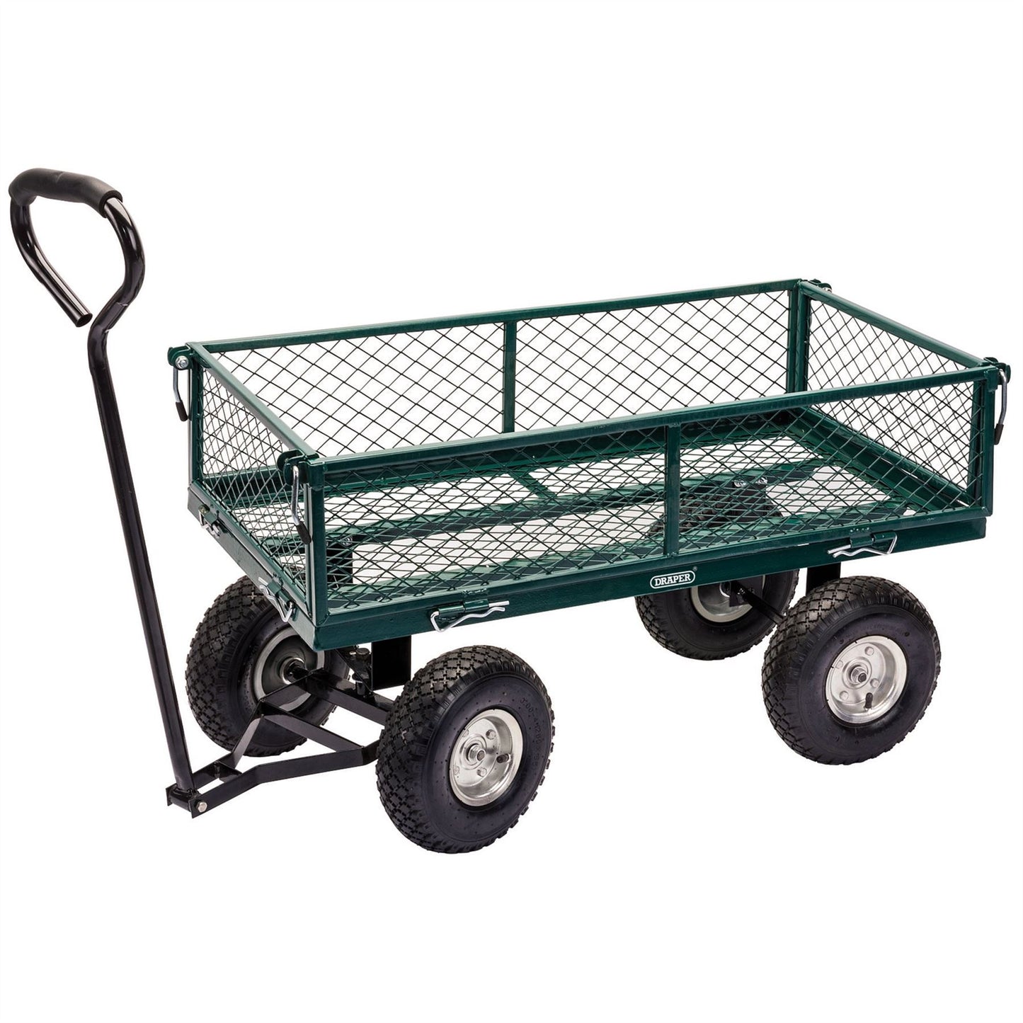 Draper 58552 Steel Mesh Garden Trolley Cart 200kg Draper