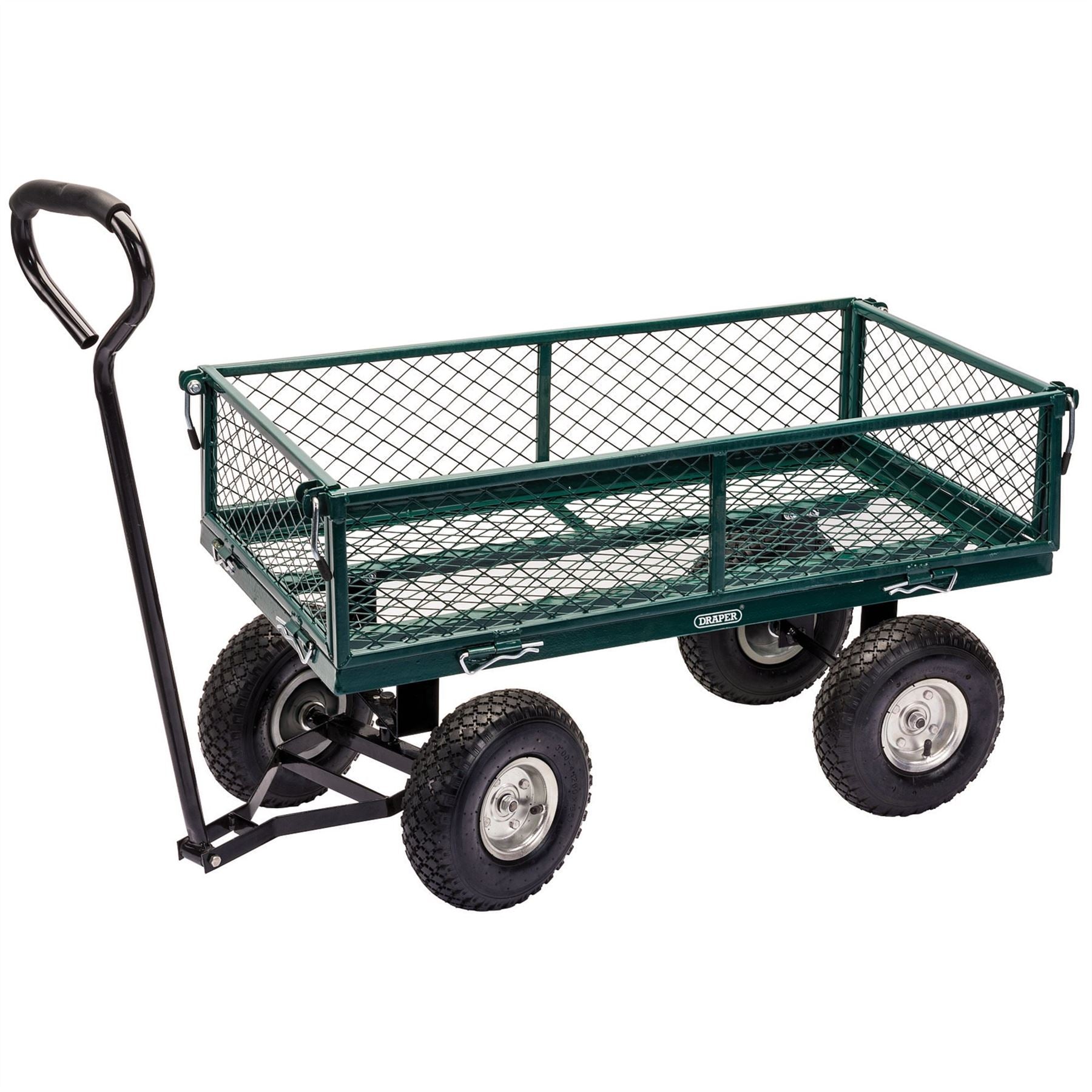 Draper 58552 Steel Mesh Garden Trolley Cart 200kg Draper