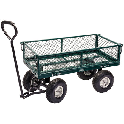 Draper 58552 Steel Mesh Garden Trolley Cart 200kg Draper