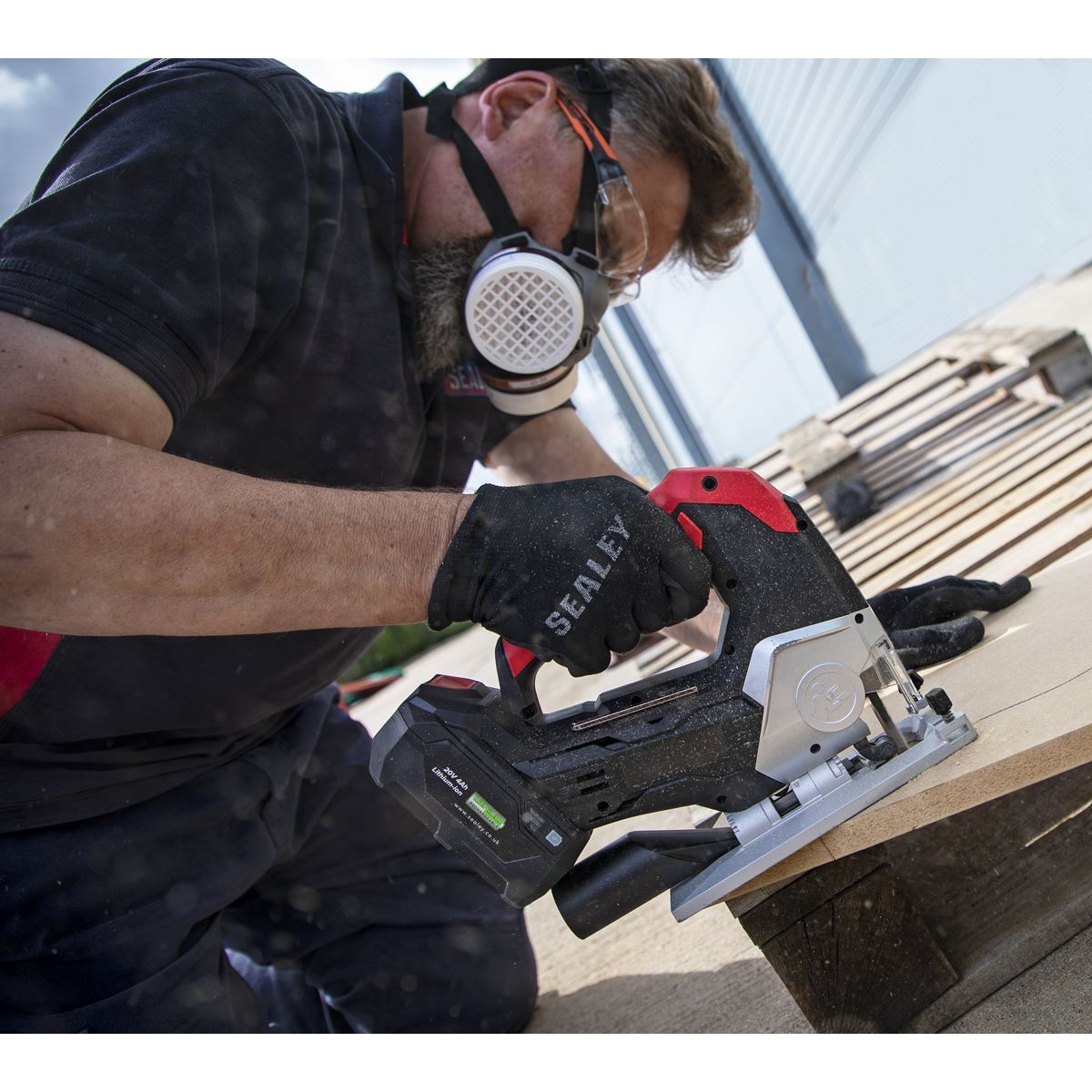 Sealey CP20VJS Cordless Jigsaw 20V SV20 Series - Body Only Sealey