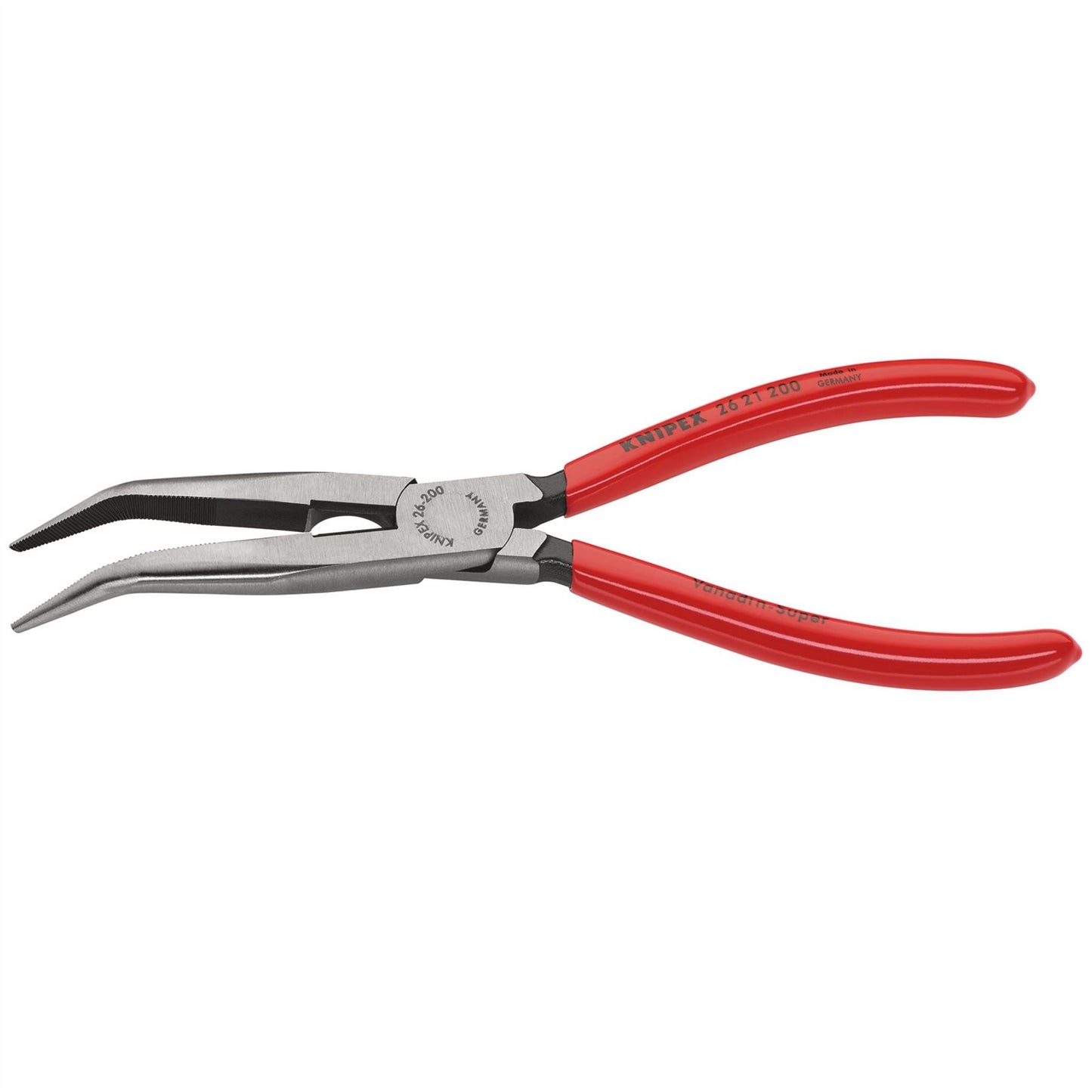 Knipex 55598 26 21 200 SB Snipe Nose Side Cutting Pliers 200mm Knipex