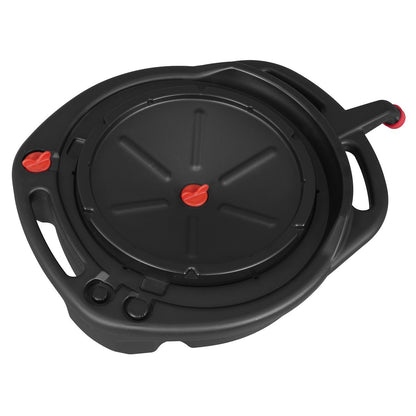 Sealey DRP38 Oil/Fluid Drain Pan & Recycle Container 8L Sealey