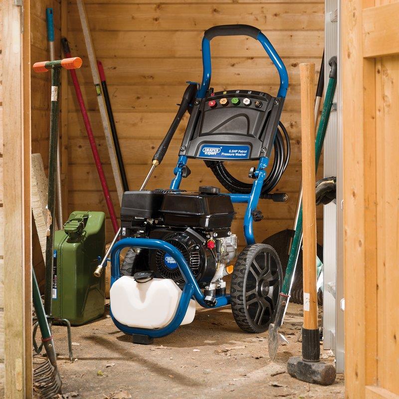 Draper 83818 Expert Petrol Pressure Washer 6.5Hp Draper
