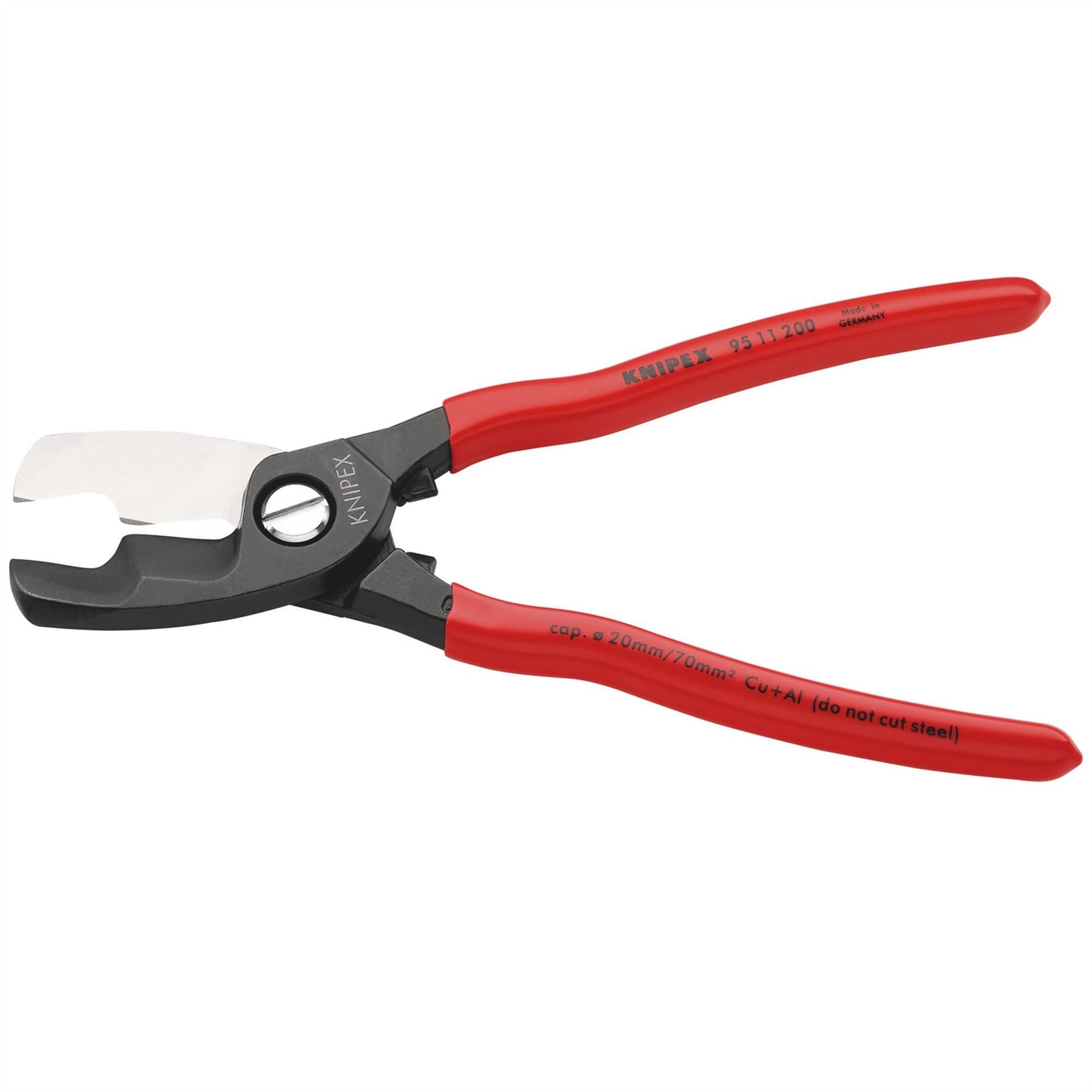 Knipex 37065 95 11 200 SB Cable Shears 200mm Knipex