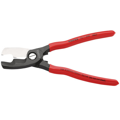 Knipex 37065 95 11 200 SB Cable Shears 200mm Knipex