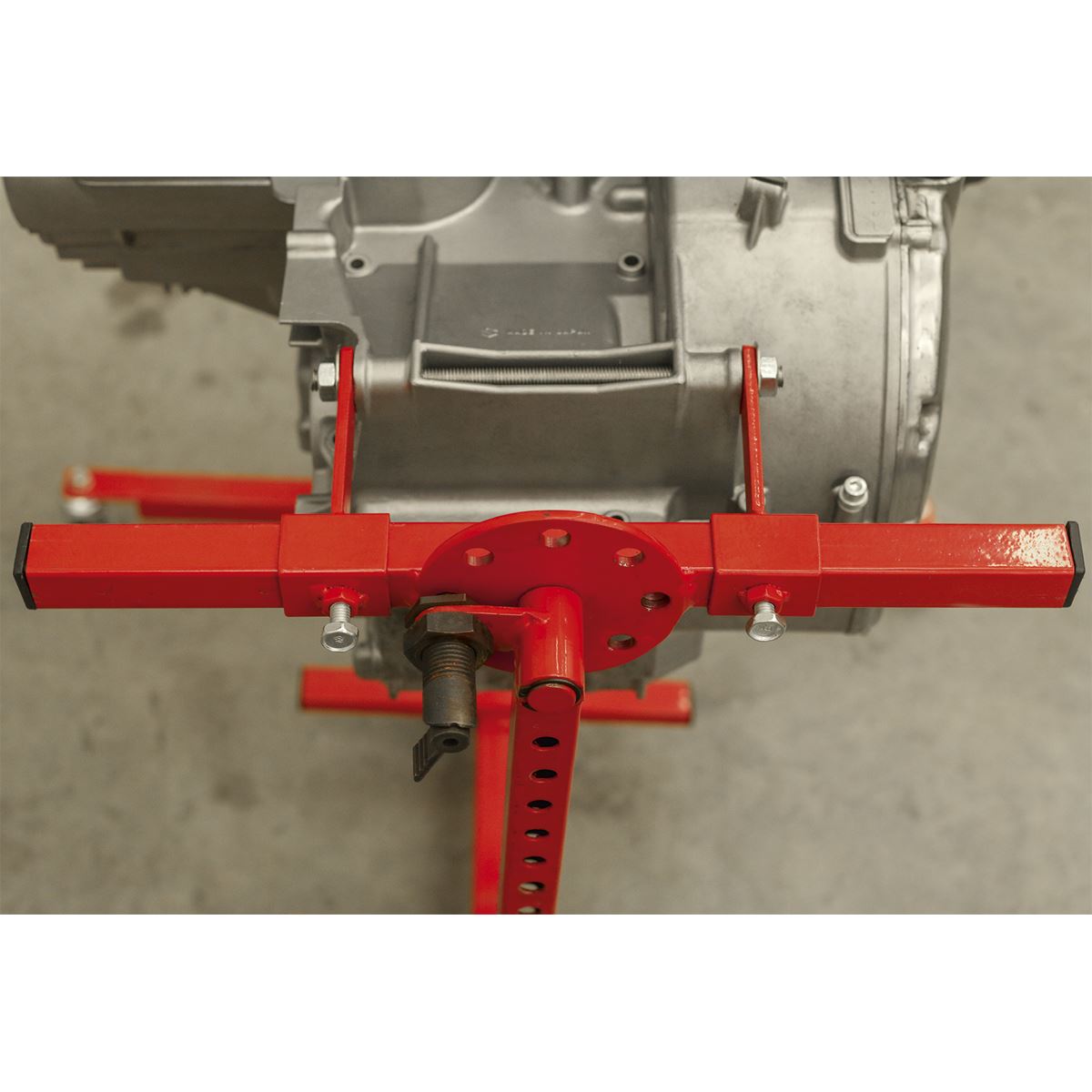 Sealey MES02 Engine Rebuild Stand Multi-Cylinder 75kg Capacity Sealey