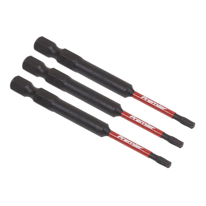 Sealey AK8265 TRX-Star* T10 Impact Power Tool Bits 75mm - 3pc Sealey