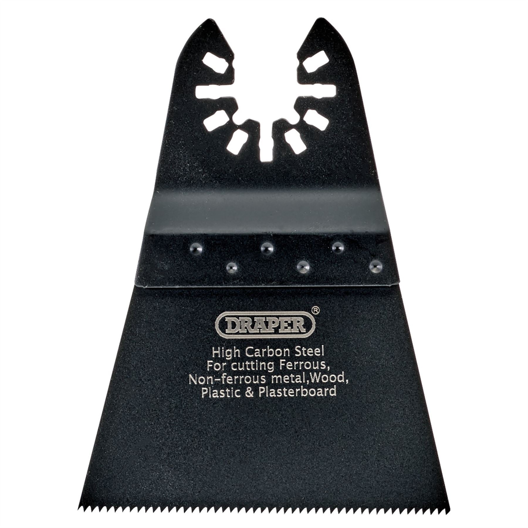 Draper 70456 Oscillating Multi-Tool Plunge Cutting Blade 68 x 90mm 18 tpi High Carbon Steel Draper