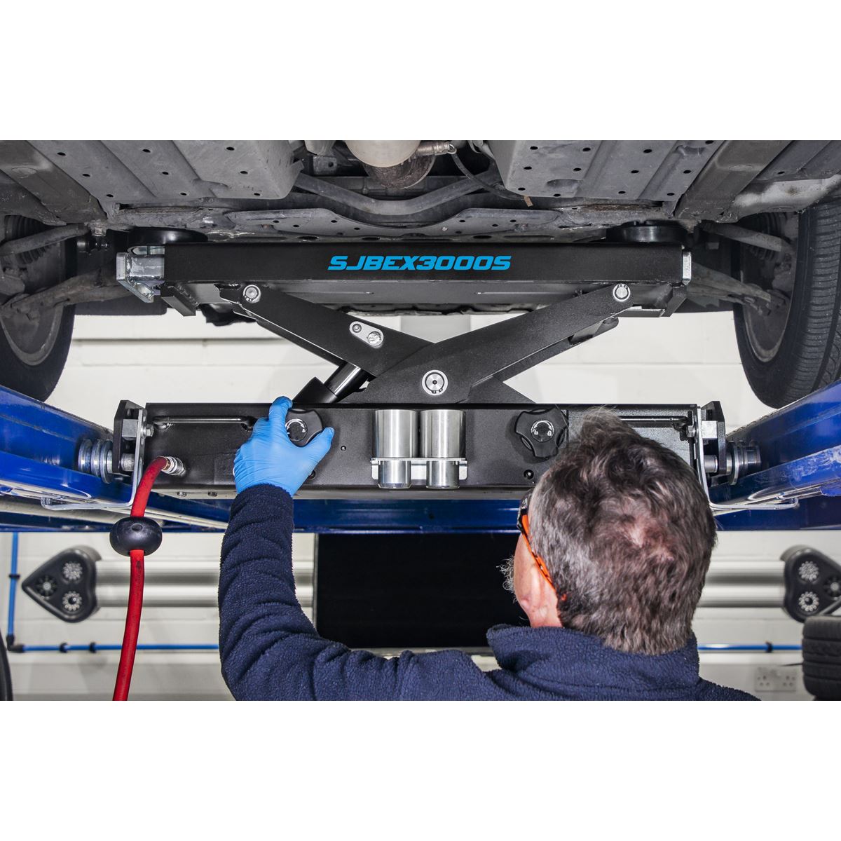 Sealey SJBEX3000S Viking Jacking Beam 3 Tonne with 1.5m Extending Arms Sealey