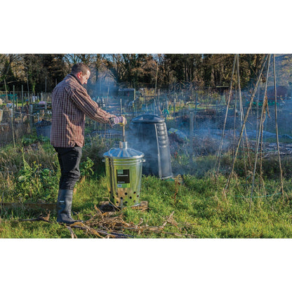 Draper 53253 Galvanised Garden Incinerator 85L Draper