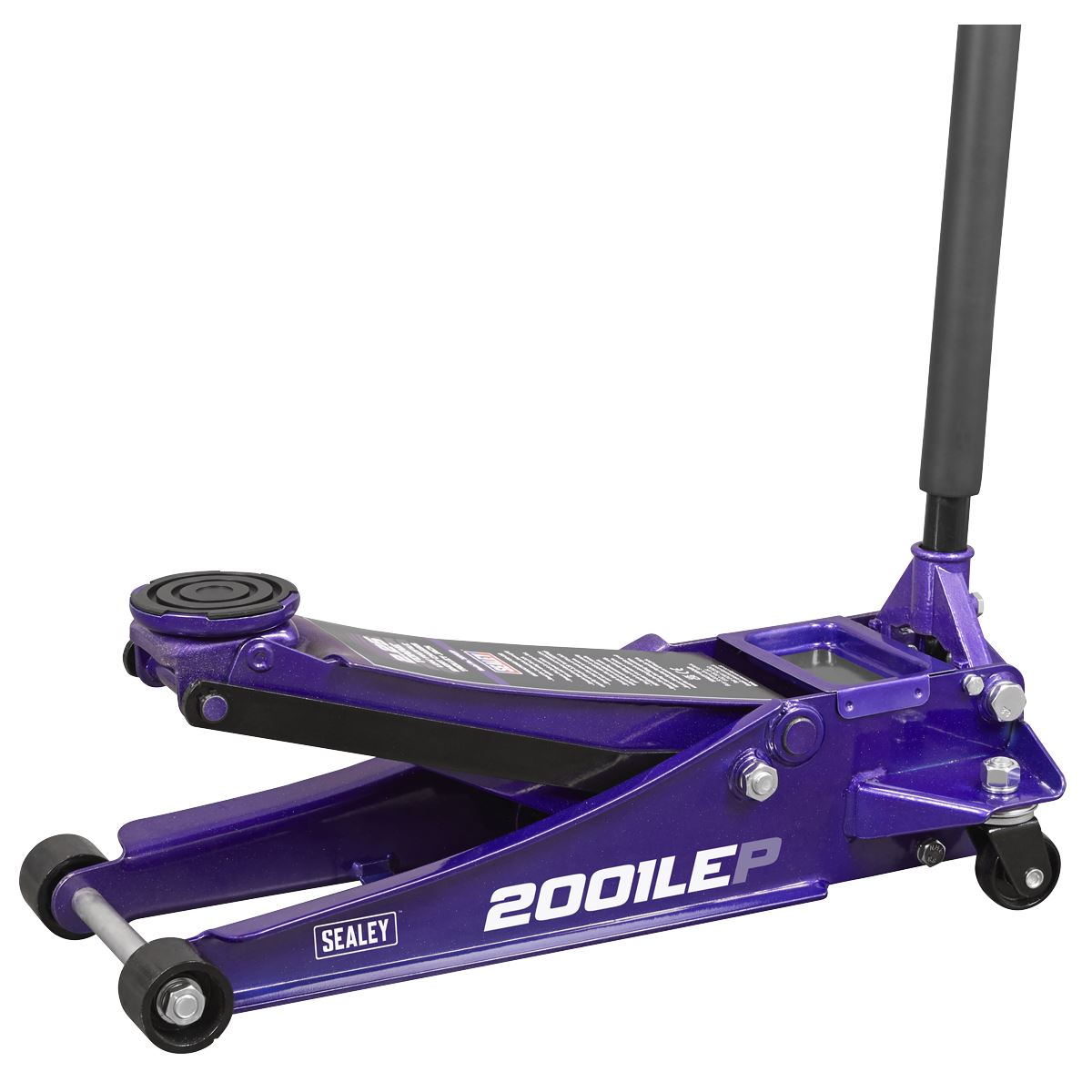 Sealey 2001LEP Low Profile Rocket Lift Trolley Jack 2.25 Tonne - Purple Sealey