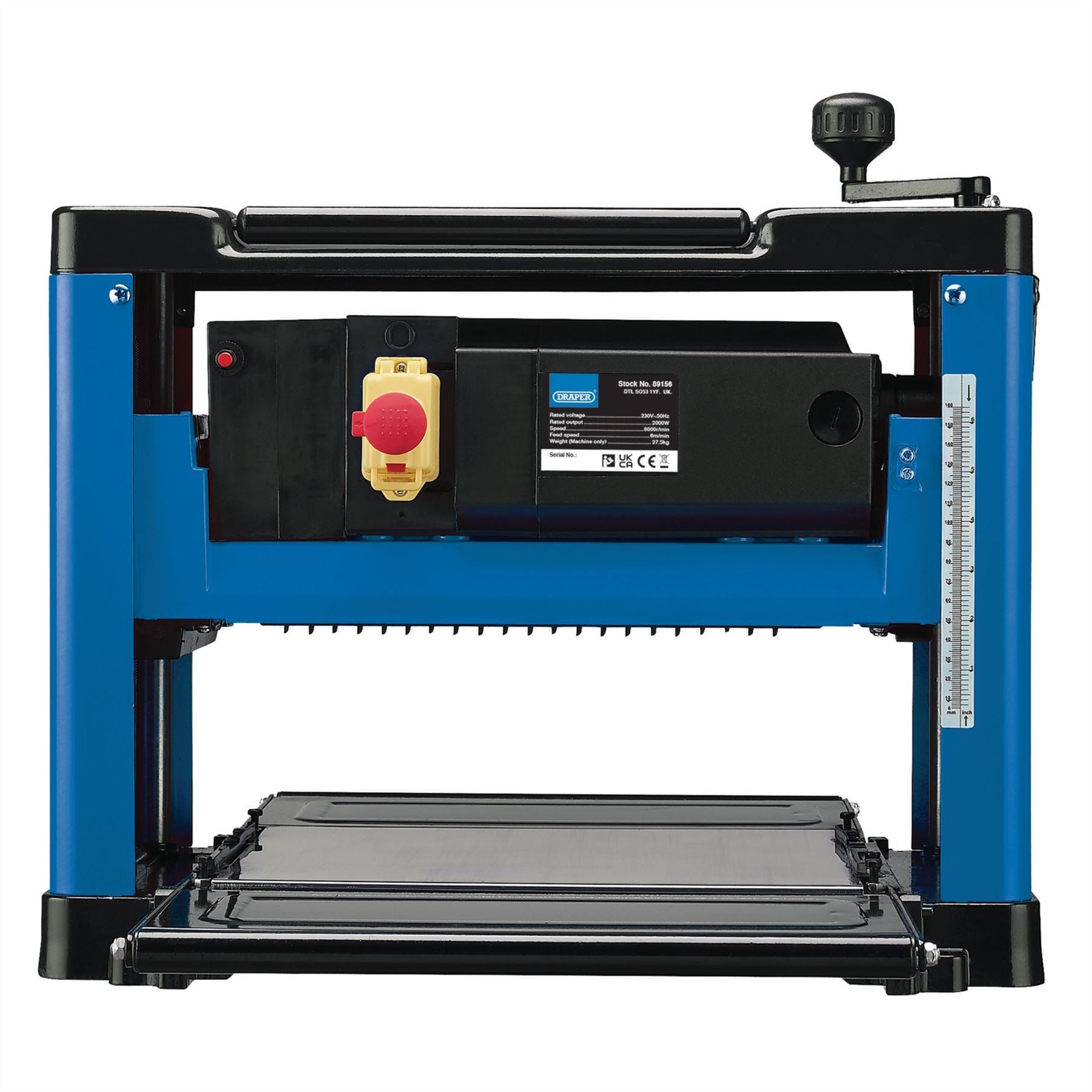 Draper 89156 230V Thicknesser 330mm 2000W Draper