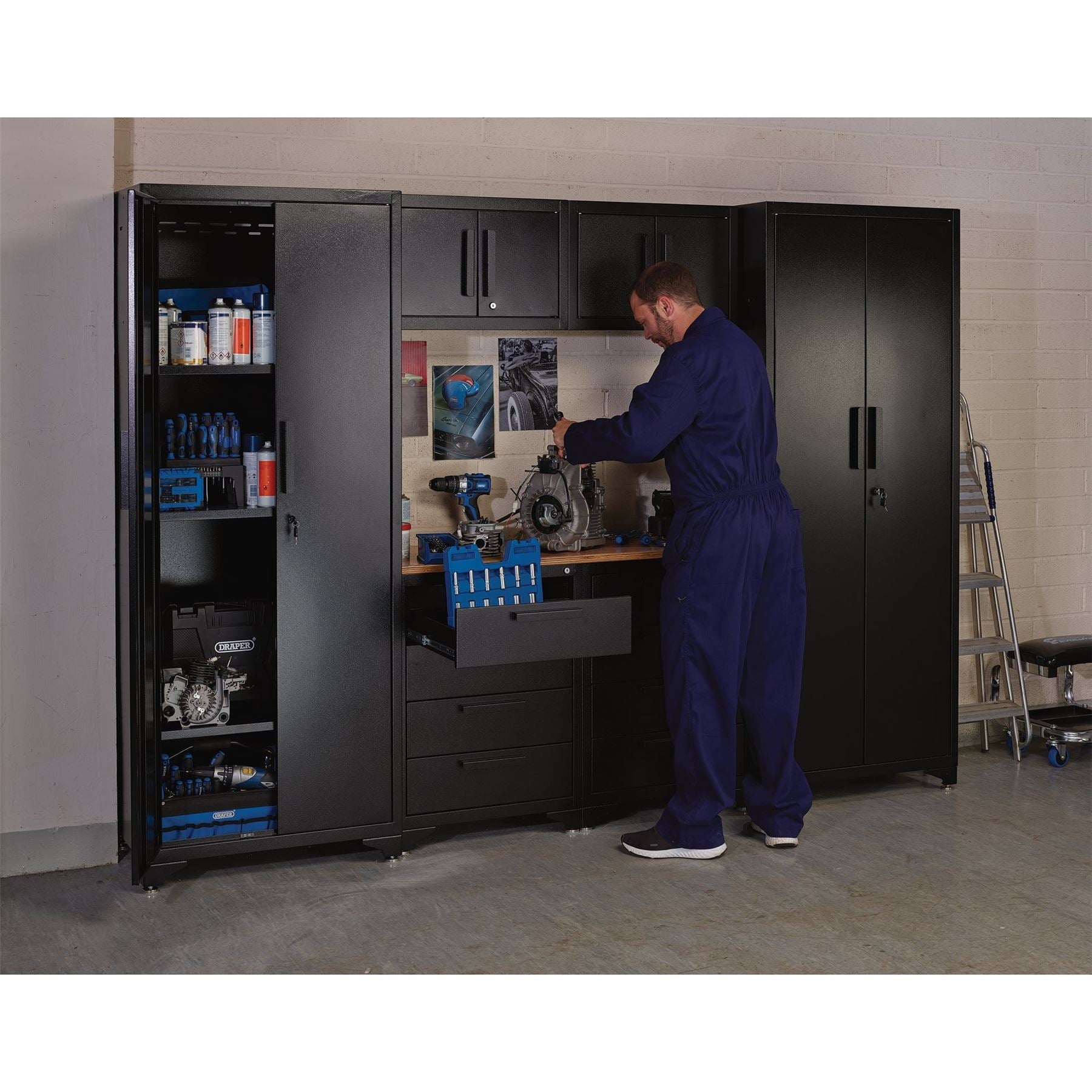 Draper 40086 Double Garage Workstation Draper