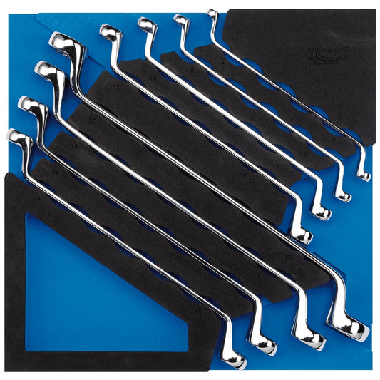 Draper 63523 Expert Ring Spanner Set in 1/2 Drawer EVA Insert Tray 8 Piece Draper
