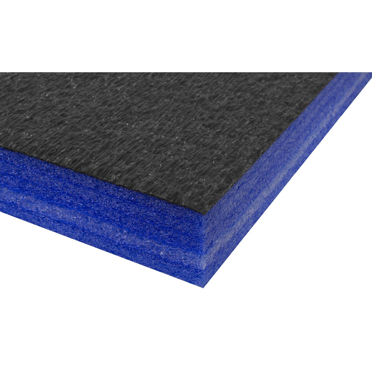 Sealey SF50B Easy Peel Shadow Foam® Blue/Black 1200 x 550 x 50mm Sealey