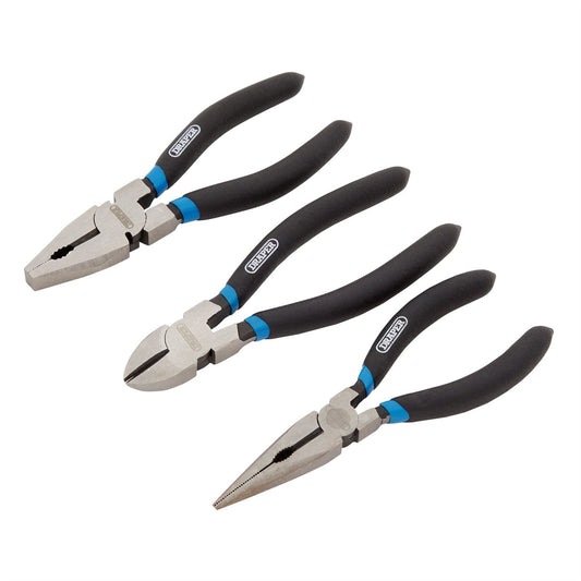 Draper 07056 Pliers Set 3 Piece Draper